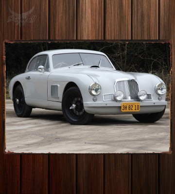 Металлическая табличка Aston Martin DB2 Vantage Saloon 018